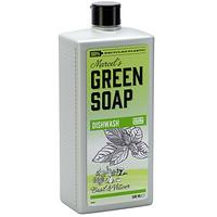 marcels green soap washing up liquid basil vetiver grass