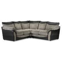 malta large corner sofa matta corner sofa slate and black