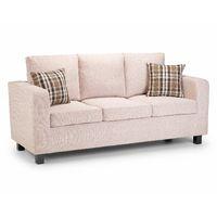 Matthew 3 Seater Fabric Sofa Beige