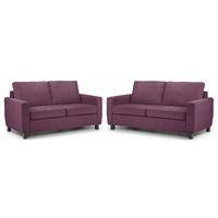 Mali 3 and 2 Seater Suite Plum