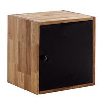 maximo oak single cube with door