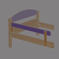 Maximus Antique Mini Safety Rail with Lilac