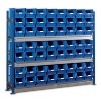 Machine Mart Xtra Barton Toprax Longspan Standard Initial Bay with 56 TC5 Bins & 3 Shelves