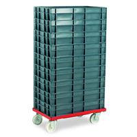 Machine Mart Xtra Barton Storage 88880-01PP/6412 Euro Container Dolly With 9 x 22ltr Containers