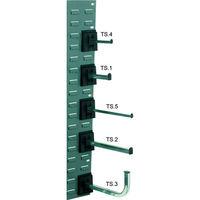 Machine Mart Xtra Topstore TS.2 19mm x 304mm Square Tube Louvred Panel Spigots (10 Pack)