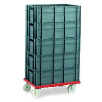 Machine Mart Xtra Barton Storage 88880-01PP/6420 Euro Container Dolly With 5 x 40ltr Containers