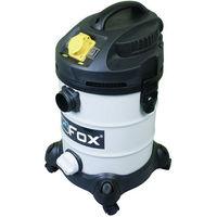 machine mart xtra fox f50 800 110 wet dry vacuum extractor 110v