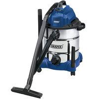 machine mart xtra draper wdv30ssa 30l wet and dry vacuum cleaner 230v