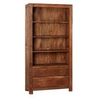 Manhattan Light Mango Tall Bookcase