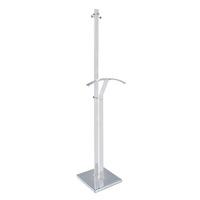 Mark Coat And Hat Stand In Chrome And White
