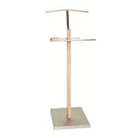 Marlon Valet Stand In San Remo Oak With Steel Base