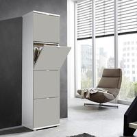 Madison Large Shoe Storage Cabinet With Sand Fronts