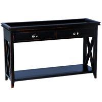 mahogany eton console table