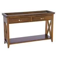 Mahogany Occasional Oxford Console Table