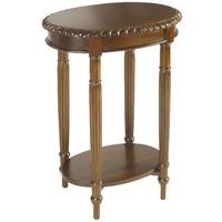 Mahogany Occasional Oval Side Table