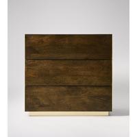 Marcus Chest of Drawers in mango wood & brass