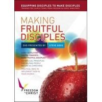 Making Fruitful Disciples: Implementing Biblical Principles Using the Freedom in Christ Course [DVD]