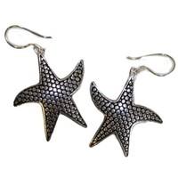 Maine Trading Silver Earrings - Star Fish