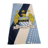 Manchester City FC. Stripe Beach Towel