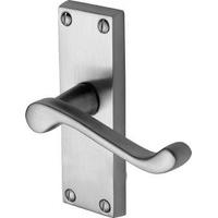 Malvern - Door Handle - Lever on Short Latch - Polished Chrome - PR610-PC