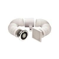 Manrose 100mm LED Shower Light/ Extractor Fan