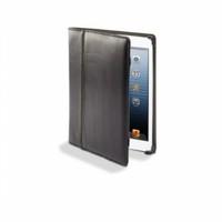 Maroo PANGO - Leather Folio Case for iPad mini with Bumper Protection - Black