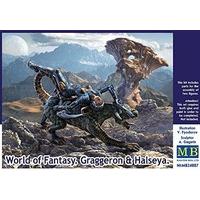 masterbox 124 world of fantasy graggeron halseya mas24007