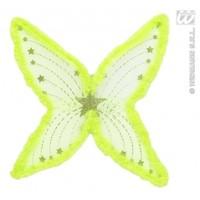 Maxi Green Glitter Wings with Marabou for Fairy Fairytale Magic Fancy Dress