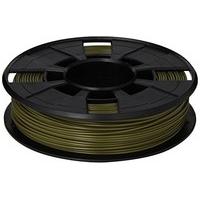 makerbot 3d printer pla filament small spool army green