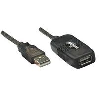 manhattan 150248 hi speed usb active extension cable