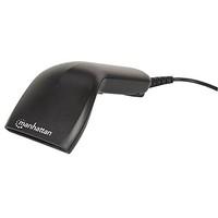 MANHATTAN 60 mm USB Contact CCD Barcode Scanner - Black