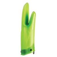 mastrad f82308 orka plus silicone oven mitt translucent green