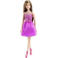 Mattel DGX81 Barbie Doll Glitz Dress purple