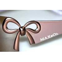 max co 32s brown bow sunglasses with free pendant