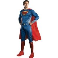 man of steel costume mens superman classic costume style 1 x large che ...