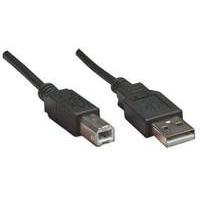 Manhattan Hi-speed Usb 2.0 Cable A-male/b-male 3.0m Black (polybag) (333382)