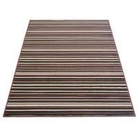 marvel stripe rug plum 120 x 170cm