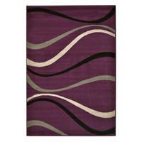 Maestro Swirl Rug Plum 80x150cm