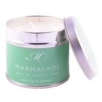 Marmalade of London Wild Fig &amp; Amber Candle Medium