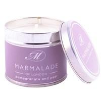 marmalade of london pomegranate ampamp pear candle medium