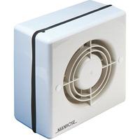 Manrose 120mm (5") Axial Extractor Window Fan with Timer