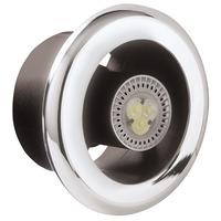 Manrose 100mm LED Showerlite Fan Kit Timer