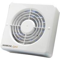 Manrose 12W Gold Axial Bathroom Extractor Fan with PIR