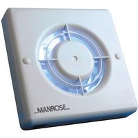 Manrose 100mm Axial Extractor Fan with Timer