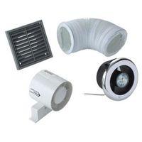 manrose vdisl100s shower light bathroom extractor fan kitd98mm