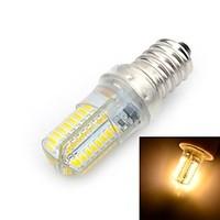 Marsing E14 6W LED Bulb Warm White Light 3000K 600lm SMD 3014 - White Yellow (AC 220V)