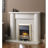 Marlbrook Micro Marble Fireplace, From Pureglow