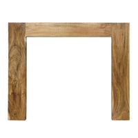 Manhattan Distressed Acacia Surround, From Carron Fireplaces