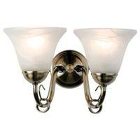 Manor Alabaster Double Wall Light