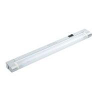 masterlite mains powered fluorescent linkable cabinet light l355mm